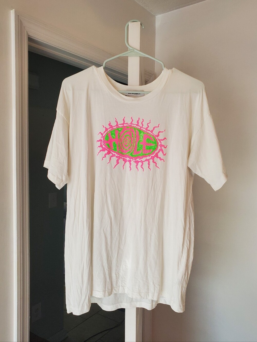 Daydreamer Hole Band Logo Oversized T-Shirt